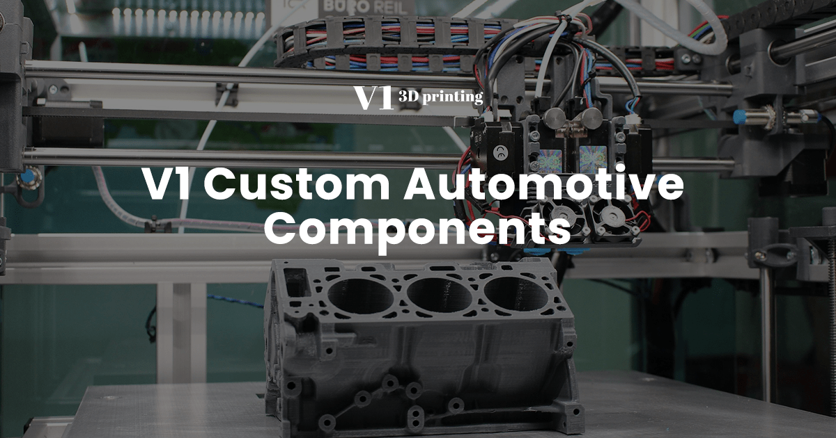 Advanced 3D Printing Solutions for Automotive Manufacturing